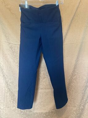 Walter Hagen Navy Straight-Leg Ponte Athletic Golf Pants Size-Small
